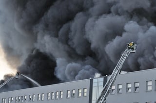 business fire damage