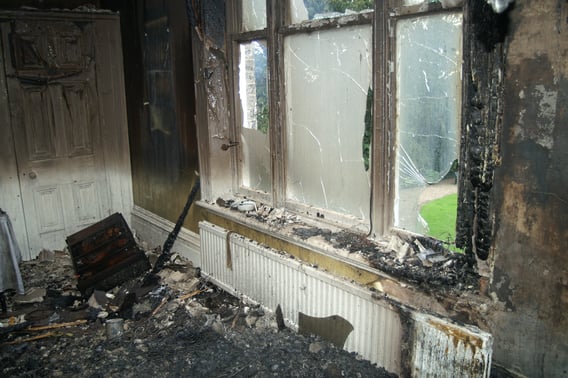 The Real Costs For Removing Smoke Odor and Soot After a Fire Loss