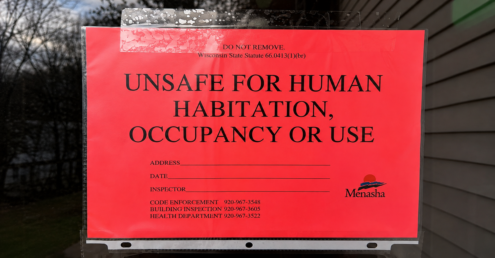 What Does a Red, Yellow, or Green Placard Mean After a Tornado or Severe Storm?