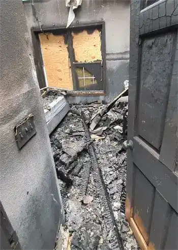 Fire damage